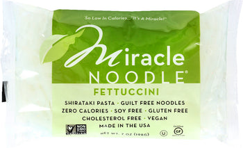 MIRACLE NOODLE: Fettuccini Shirataki Pasta, 7 oz