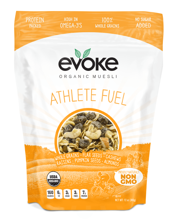 EVOKE HEALTHY FOODS: Athlete Fuel Organic Muesli, 12 oz