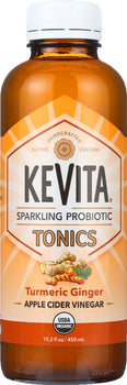 KEVITA: Turmeric Ginger Tonic, 15.2 oz