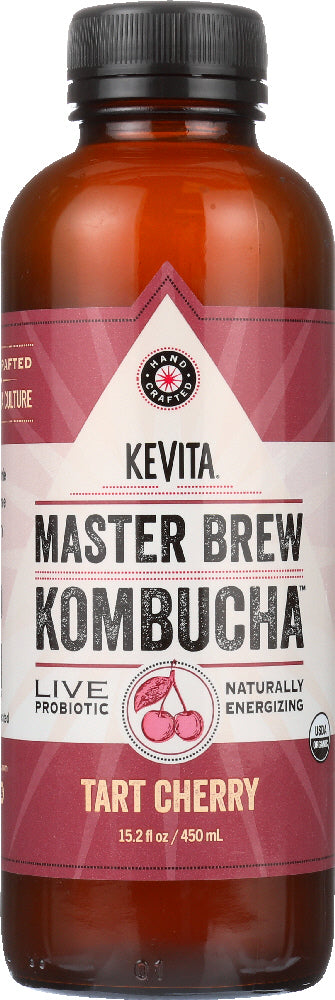 KEVITA: Organic Master Brew Kombucha Tart Cherry, 15.2 oz