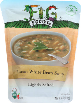 FIG FOOD: Soup Bean White Tuscan Organic, 14.5 oz