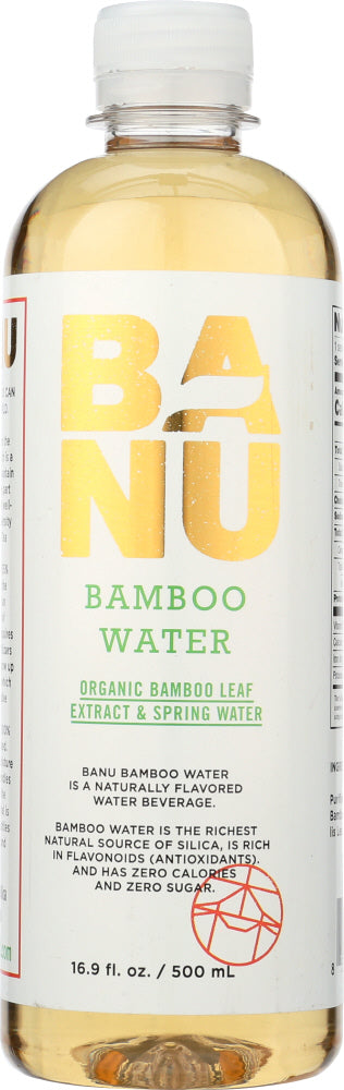 BANU: Bamboo Water, 16.9 oz