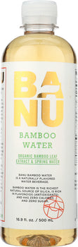 BANU: Bamboo Water, 16.9 oz