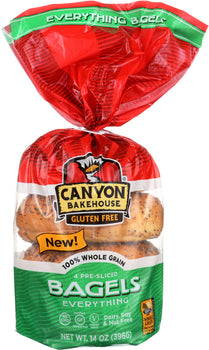 CANYON BAKEHOUSE: Everything Bagel Gluten Free, 14 oz