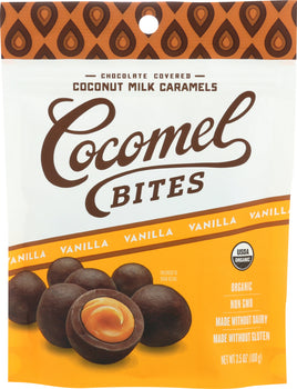 COCOMELS: Cocomels Vanilla Bites, 3.5 oz