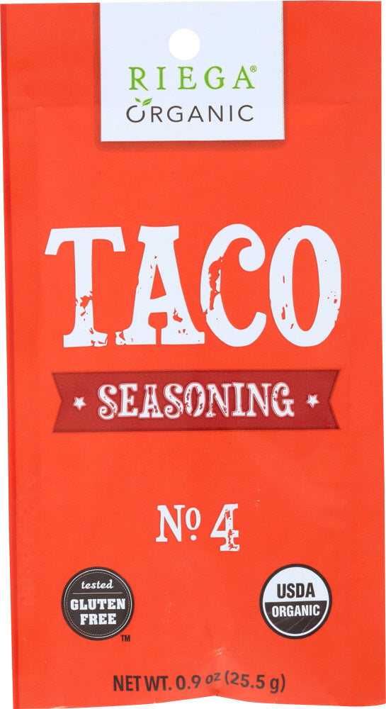 RIEGA FOODS: Organic Seasoning Taco, 0.9 oz