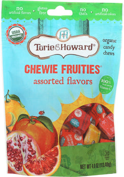 TORIE & HOWARD: Fruit Chews Assorted Flavor Orange Bag, 4 oz