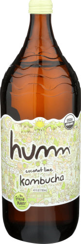 HUMM: Coconut Lime Kombucha, 40 oz