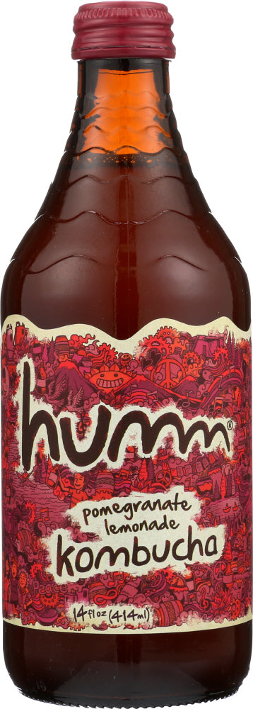 HUMM: Kombucha Pomegranate Lemonade, 14 fo