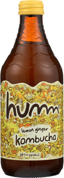 HUMM: Kombucha Lemon Ginger, 14 fo