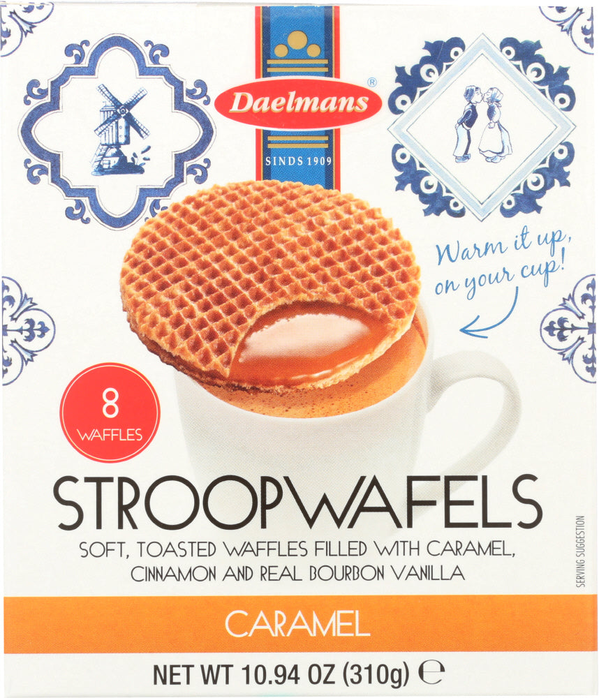 DAELMANS: Jumbo Caramel Stroopwafels, 10.94 oz