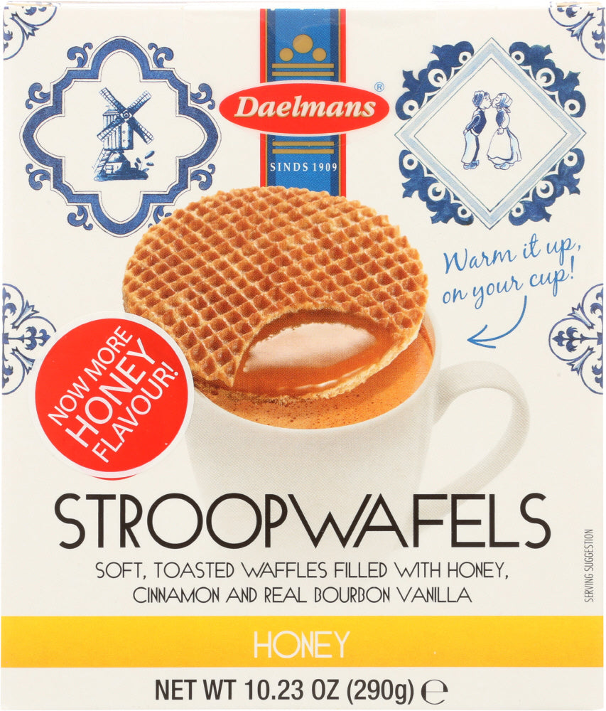 DAELMANS: Jumbo Honey Stroopwafels, 10.23 oz