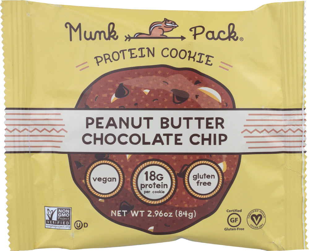 MUNK PACK: Cookie Protein Peanut Butter Chocolate, 2.96 oz