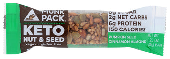 MUNK PACK: Pumpkin Seed Cinnamon Almond Keto Nut & Seed, 1.23 oz