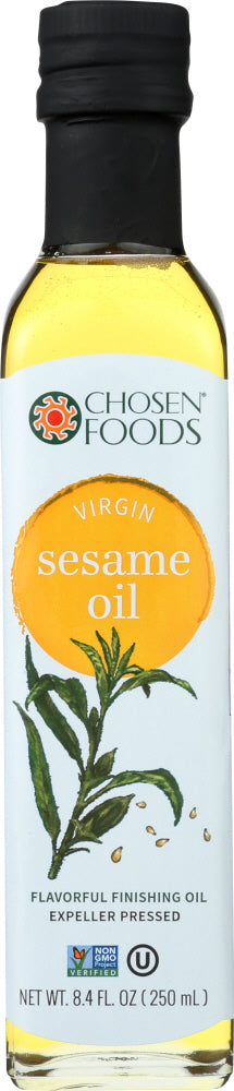 CHOSEN FOODS: Virgin Sesame Oil, 250 ml