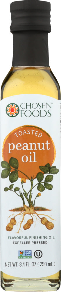 CHOSEN FOODS: Toasted Peanut Oil, 8.4 fl oz