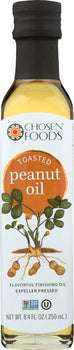 CHOSEN FOODS: Toasted Peanut Oil, 8.4 fl oz