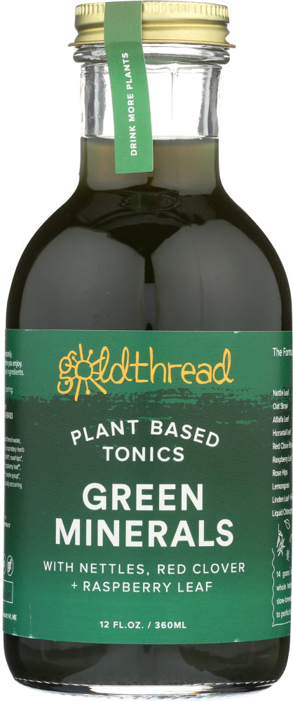 GOLDTHREAD: Green Minerals Tonic, 12 fo