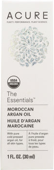 ACURE: The Essentials Organic Moroccan Argan Oil, 1 fl oz