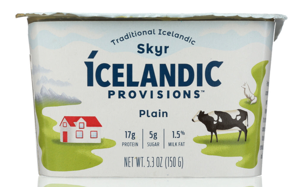 ICELANDIC PROVISIONS: Yogurt Plain Skyr, 5.3 oz