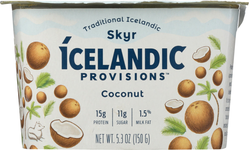 ICELANDIC PROVISIONS: Yogurt Coconut Skyr, 5.3 oz