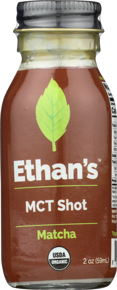 ETHANS: Shot MCT Matcha, 2 oz