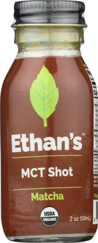 ETHANS: Shot MCT Matcha, 2 oz