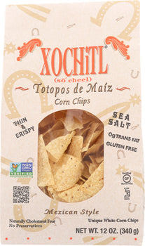 XOCHITL: Salted Tortilla Chips, 12 oz