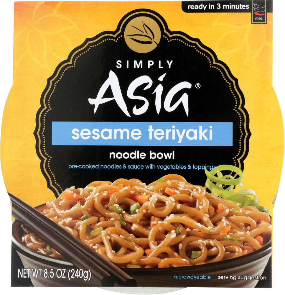 SIMPLY ASIA: Noodle Bowl Sesame Teriyaki, 8.5 Oz