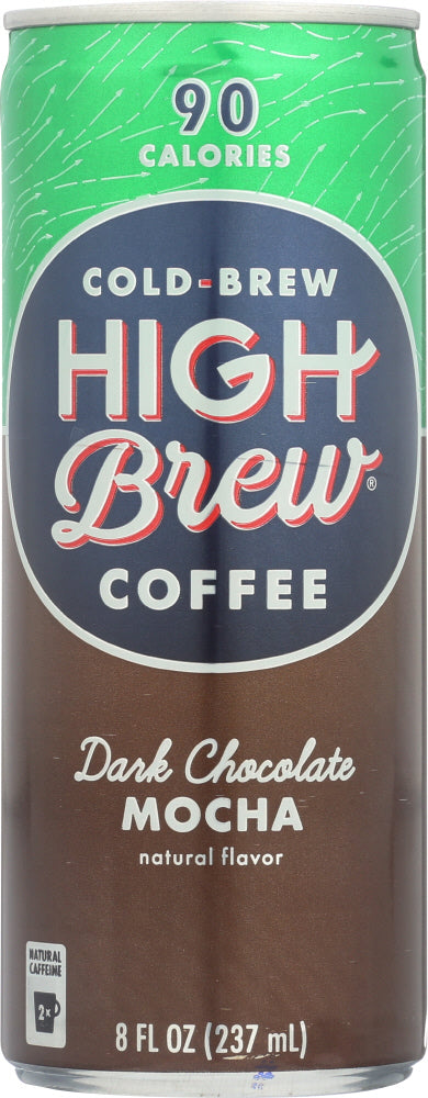 HIGH BREW: Cold-Brew Coffee Dark Chocolate Mocha, 8 oz