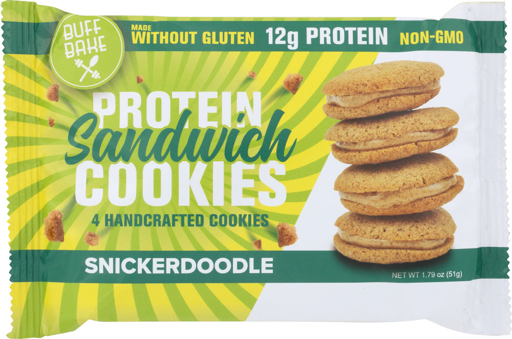 BUFF BAKE: Cookie Protein Snickerdoodle, 1.79 oz