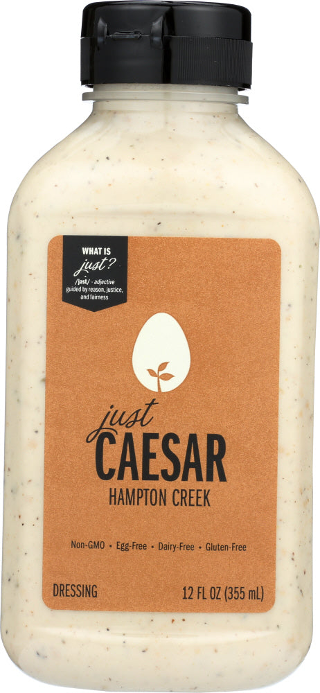 JUST DRESSING: Squeeze Bottle Caesar Dressing Shelf, 12 oz