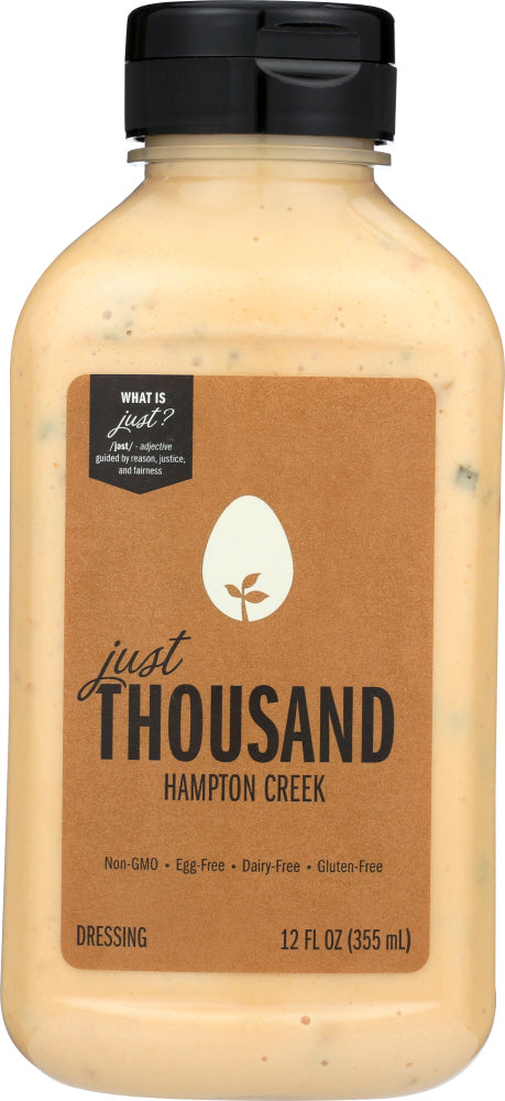 JUST DRESSING: Hampton Creek Just Thousand Dressing, 12 oz