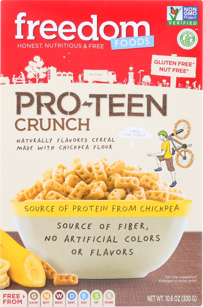 FREEDOM FOODS: Pro-Teen Crunch Cereal, 10.6 oz