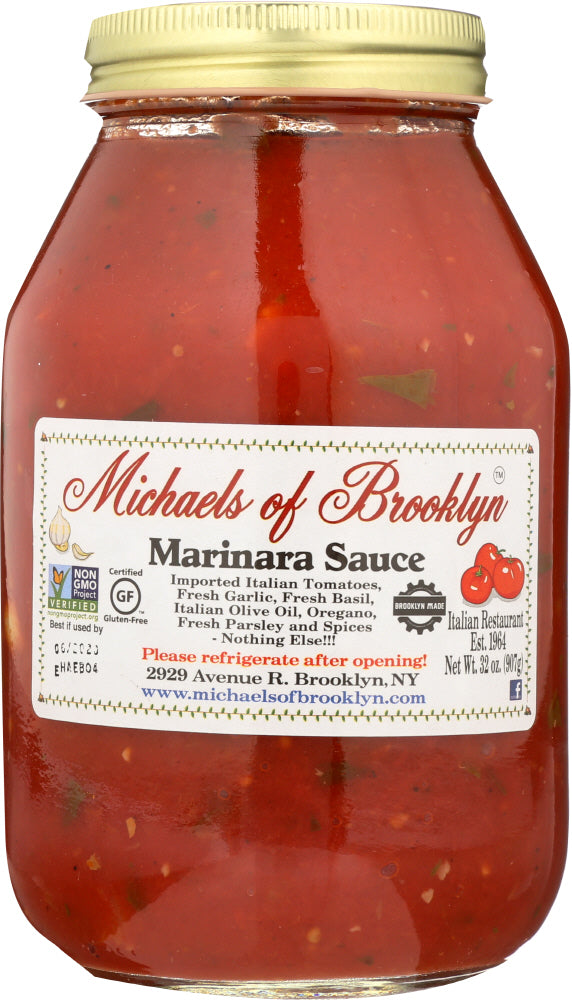 MICHAELS OF BROOKLYN: Marinara Sauce, 32 oz