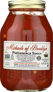 MICHAELS OF BROOKLYN: Puttanesca Sauce, 32 oz