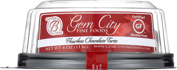 GEM CITY FINE FOODS: Torte Gluten Free Chocolate 3 inches, 4 oz