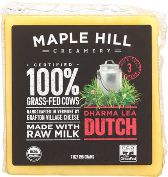 MAPLE HILL CREAMERY: Dharma Lea Dutch Cheese, 7 oz