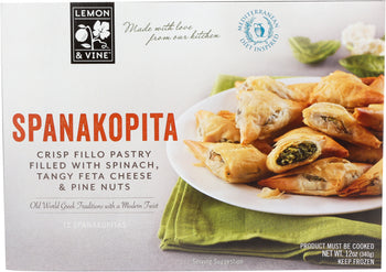 LEMON & VINE: Spanakopita, 12 oz