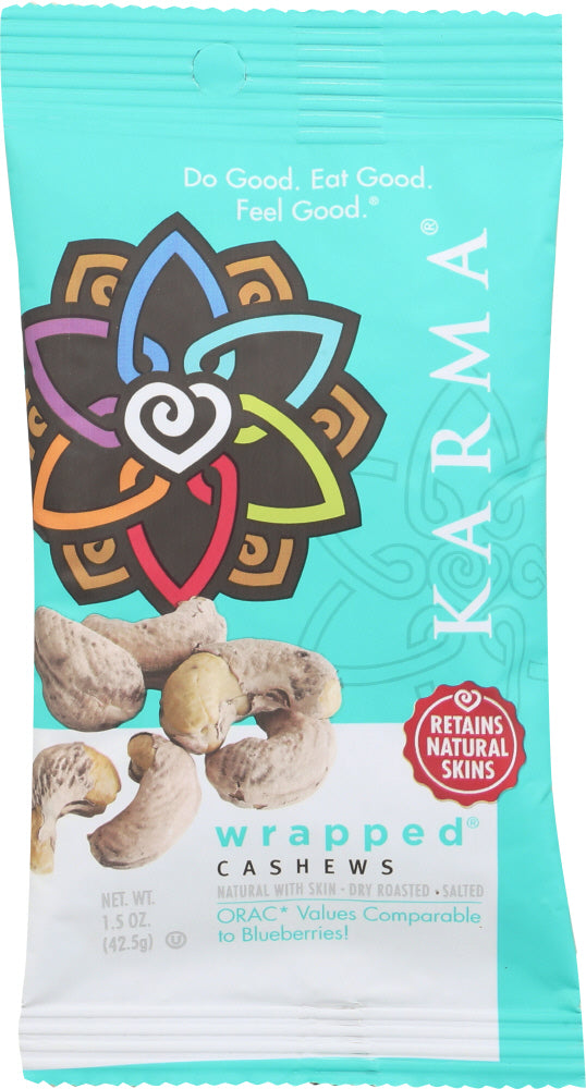 KARMA: Wrapped Cashews, 1.5 oz