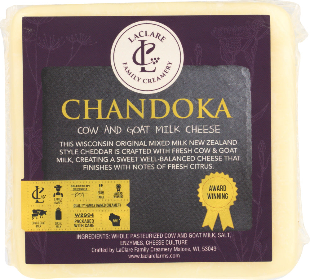 LACLARE FARMS: Cheese Cave Chandoka Aged, 6 oz