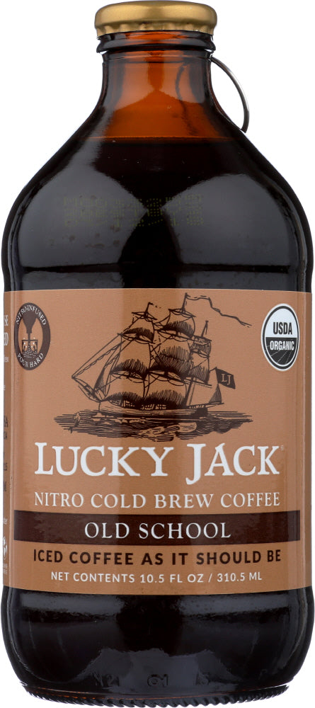 LUCKY JACK: Coffee Cold Brew Old School, 10.5 oz