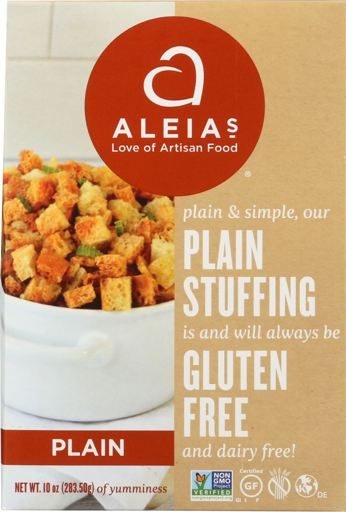 ALEIAS: Stuffing Mix Plain Gluten Free, 10 oz