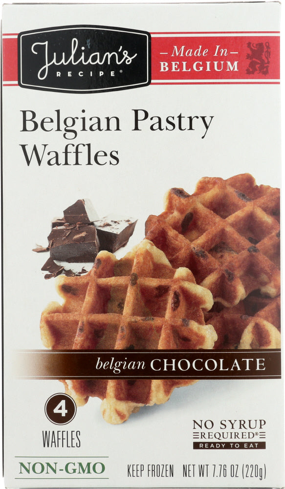 JULIANS RECIPE: Belgian Chocolate Belgian Pastry Waffles, 7.76 oz