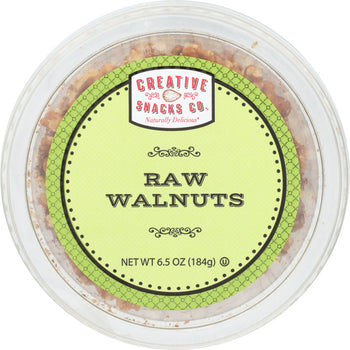 CREATIVE SNACK: Walnut Halves Cup, 6.5 oz