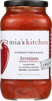 MIA'S KITCHEN: Nonni's Special Pasta Sauce, 25.5 oz