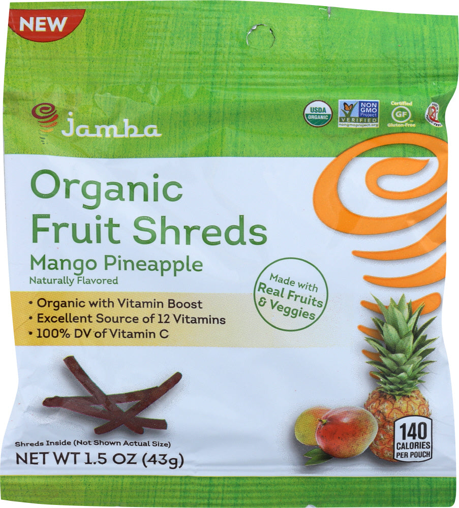 JAMBA: Jamba Mango Pineapple Shreds, 1.5 oz