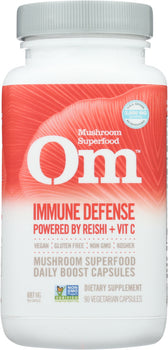 OM ORGANIC MUSHROOM NUTRITION: Capsule Immune Defense, 90 cp