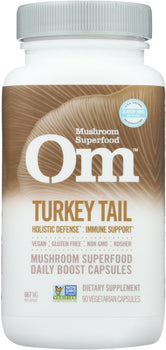 OM ORGANIC MUSHROOM NUTRITION: Capsule Turkey Tail, 90 cp