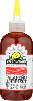 YELLOWBIRD SAUCE: Jalapeno Chili Sauce, 9.8 oz